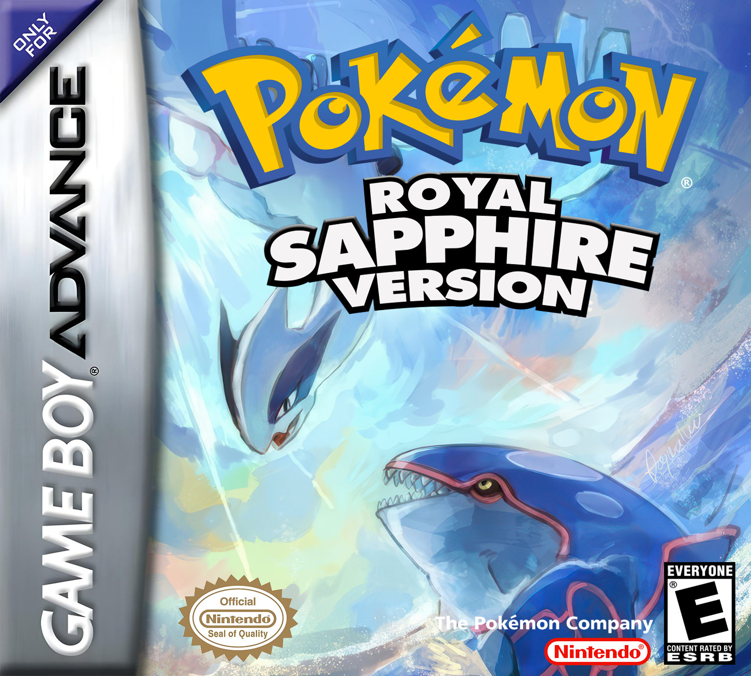 Pokemon Royal Sapphire – cover art