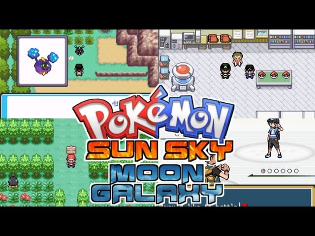 Pokémon Sun Moon GBA ROM Hack – cover art