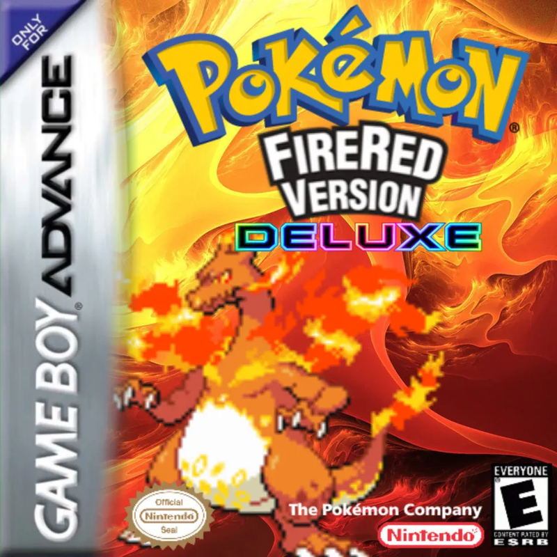 Pokemon FireRed Deluxe cover art
