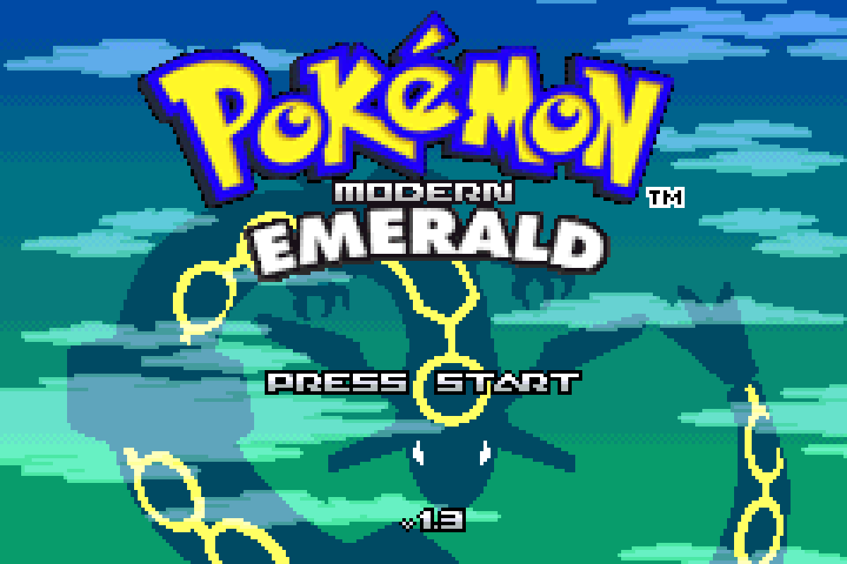 Pokémon Modern Emerald cover art and refreshed Hoenn adventure