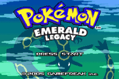 Pokémon Emerald Legacy cover art and Hoenn adventure