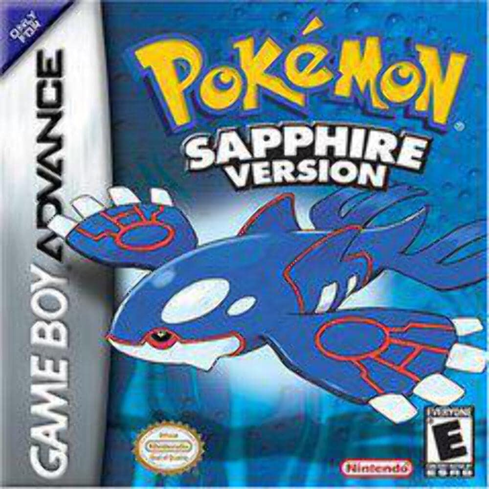 Pokemon Sapphire cover art