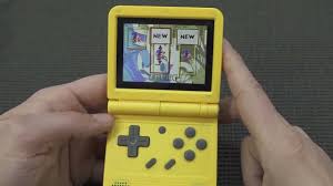 PowKiddy V90 clamshell retro handheld