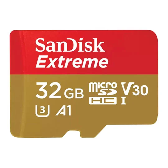 MicroSD card for retro handheld